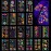 Temporary Tattoos 170 PCS Glow in The Dark Tattoos that React to Neon UV Black Light, Tattoos for Kids Teens and Adult, Neon Glow Party Decorations, Glow in The Dark Party Supplies, Glow Party Favors