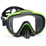 Norabidea Swim Goggles Adult Kids, Anti Fog Swimming Goggles with Nose Cover ,No Leaking Clear Snorkel Dive Mask 180 Wide View Men Women Youth Boys Girls