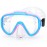 Norabidea Swim Goggles Adult Kids, Anti Fog Swimming Goggles with Nose Cover ,No Leaking Clear Snorkel Dive Mask 180 Wide View Men Women Youth Boys Girls