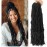 7 Packs Crochet Faux Locs Hair 24 Inch Curly Wavy Goddess Locs Braids for Natural Butterfly Soft Locs Crochet Hair for Black Women (24 inch(pack of 7), 2)
