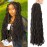 Faux Locs Crochet Hair 24 Inch 7Packs Curly Wavy Soft Locs Crochet Braids for Natural Butterfly Locs Crochet Hair for Black Women (24 inch(pack of 7), 4)