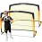 Happy Jump Soccer Goal Soccer Net for Kids Backyard 5x3.6ft, 2 Set