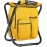 Kikerike Backpack Stool Cooler Chair Heavy Duty 300 LBS Max Load Portable Lightweight Stool Backpack Folding Fishing Cooler Seat for Camping Hunting Fishing - Yellow