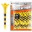 Full Choice Plastic Golf Tees 100 Pack 2-3/4, Enhanced Durability & Stability, Engineered to Minimize Friction and Side Spin