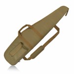 AUMTISC Soft Rifle Case, Shotgun Carrying Bag, Gun Cases for Scoped Rifles with Adjustable Shoulder Sling and Pocket, Khaki 52