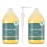 WHOLENATURALS Pure Castile Soap Liquid, EWG Verified & Certified Palm Oil Free Unscented, Natural, Mild & Gentle Non-gmo & Vegan - Organic Body Wash, Laundry, Pet/Dog and Baby Soap -Pack of 2 w/pump