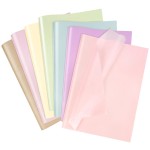 Larcenciel 70 Sheets Tissue Paper, Metallic Gift Tissue Paper for Gift Bags, Gift Wrapping & Packaging, Colorful Gift Wrap Perfect for Birthdays, Holidays, Weddings, Art Crafts, Party Decor,19.7x13.8