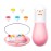 Qunlions life Baby Nail Trimmer Electric,Baby Clippers, 6 in 1 File,Nail File Grooming Kit Manicure Set for Toddler or Adults (Pink-New)