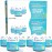 Simple Life Toilet Bowl Cleaner | Automatic Long-Lasting Toilet Bowl Cleaner Tablets | Easy-To-Use, Septic Safe Toilet Cleaner in Bottle | Powerfully Cleans and Prevent Stain Build Up | 6 Count