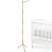 Floor-Standing Crib Mobile Arm - 61.4 Inch Wooden Mobile Arm for Crib - Movable Baby Mobile Hanger with Strong Anti-Dumping Attachment - 100% Beech Wood - Easy Assembly - Nursery Decor