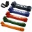 Pull Up Assistance Bands, HAPBEAR Resistance Band Set of 5, Long Power Workout Rubber Bands with Door Anchor, Strength Heavy Duty Exercise Bands for Powerlifting Stretching Fitness Training, Colorful