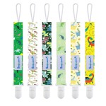 Smlpuame Baby Pacifier Clip for Boys Girl,6 Pack Stylish Binky Clips Strap,Paci Holder with Clips Universal Lightweight Fits Most Pacifiers Teeher Toy Teething Ring Soothie,Baby Gifts(Dinosaur)