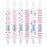 Smlpuame Pacifier Clip Girl,6 Pack Stylish Binky Clips Strap for Baby Girls,Paci Holder with Clip Lightweight Universal Fits Most Pacifiers Teether Toy Teething Ring Soothie,Baby Gifts(Pink)