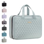 Everfun Hanging Travel Toiletry Bag Christmas Gifts for Women Traveling With Leakproof Compartment Makeup Cosmetic Organizer Dopp Kit Travel Accessories Essentials Must Have