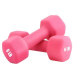 Portzon Weights Dumbbells 10 Colors Options Compatible with Set of 2 Neoprene Dumbbells Set,1-15 LB, Anti-Slip, Anti-roll, Hex Shape