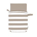 Ubbi On-The-Go Diaper Changing Baby Mat with Carrying Bag, Soft and Comfortable, Must Have for Newborns, Easy to Clean, Portable Folding Pad, Infant Traveling Accessory, Taupe