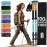 Hiker Hunger Carbon Fiber Trekking Poles | Collapsible Walking Sticks for Travel | Walking Poles for Women | Hiking Poles for Men | Hiking Sticks | Walking Stick - Teal Cork