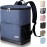 Insulated Cooler Backpack Small- Leak Proof Backpack Cooler 30 Cans, Waterproof Lightweight Cooler Bag for 12h Hot/Cold Retention - Portable Soft Cooler for Travel, Camping, Beach-NavyBlue