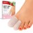 Bukihome Silicone Toe Protectors - 12 Pack Gel Toe Sleeves Toe Protectors - Toe Caps with Aloe Vera Essential Oils - Toe Cushions for Pain Relief, Toe Protection for Corns, Calluses (8L + 4S)