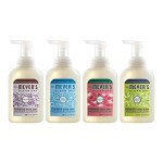 Mrs. MEYER\'S CLEAN DAY Foaming Hand Soap 4 Scent Variety Pack, 1 Rain Water, 1 Lavender, 1 Lemon Verbena, 1 Watermelon, 10 OZ Each, 1 CT