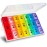 ZVZM Weekly Pill Organizer 3 Times a Day, Large Pill Box 7 Day, Medicine Organizer Box, Pill Case Container, Daily Pill Organizer for Vitamins/Fish Oils.