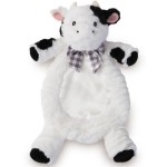 Bearington Collection Bearington Lil\' Gilly 13 Inch Cow Security Blanket & Cow Lovey for Babies - Baby Blanket