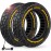 BANGTING 2PCS Upgrade 50/75-6.1 Scooter Off-road Solid Tires, 8.5x2 inches Tires Tubeless for Gotrax GXL V2/XR/APEX, 8 1/2 x2 Tire Replacement for Hiboy S2, Xiaomi 3 Lite/3/Pro 2/1s/M365