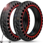 BANGTING 2PCS 8.5x2 inches Solid Tires for Electric Scooter, 8 1/2 x2 Tire for Gotrax GXL V2 / XR/APEX, 50/75-6.1 Tire Replacement for Xiaomi Pro 2 / M365 / 1S and All 8.5\'\' Scooter Tires