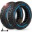 BANGTING 2PCS Upgrade 50/75-6.1 Scooter Off-road Solid Tires, 8.5x2 inches Tires Tubeless for Gotrax GXL V2/XR/APEX, 8 1/2 x2 Tire Replacement for Hiboy S2, Xiaomi 3 Lite/3/Pro 2/1s/M365