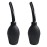 Abyclean 2 Pack Anal Douche Enema Bulb Vaginal Douche Enema Cleaner for Womens or Mans Health (310ml Black)