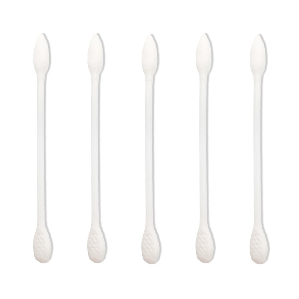 900pcs Precision Cotton Swabs, Pointed&Flattened Tip Cosmetic Applicators