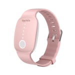 EmeTerm Fashion FDA-Cleared Relieve Nausea Electrode Stimulator Morning Sickness Motion Travel Sickness Vomit Relief Rechargeable No Gel Drug Free Wrist Bands Without Side Effects