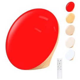 LASTAR 10000 Lux Sun Lamp, 670nm Red Night Light with 5 Color Temperatures, 5 Brightness Levels, 4 Timer Settings, Smart Touch & Remote Control