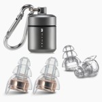 High Fidelity Concert Earplugs, Reusable Musicians Ear Plugs, 24dB Advanced Filter Technology Ear Protection for Music Festivals, DJs, Musicians