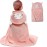 ROMASA Baby Bath Towel with Hooded Ultra Soft and Absorbent Toddlers Bathrobe Newborn Blanket Shower Gifts