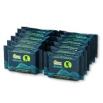 Combat Wipes ACTIVE Outdoor Wet Wipes - Extra Thick Camping Gear, Biodegradable, Body & Hand Cleansing/Refreshing Cloths for Backpacking & Gym w/Natural Aloe & Vitamin E (12 Pack, 300 Wipes)