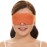 ALASKA BEAR Sleep Mask for Side Sleepers Patented Design, Cup-Shaped and Extra-Soft, 100 Blackout Eye Mask Shades Cover for Men and Women Home or Travel, Machine Washable, Tangerine