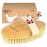 Metene Dry Brushing Body Brush, Exfoliating Body Scrubbers, Natural Bristles for Dry Skin, Improve Circulation, Stop Ingrown Hairs, Reduce Acne and Cellulite