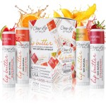 CHAP-LIP 100% All Natural Lip Balm Hydrating Bulk Chap Stick with Fruit Flavors, Coconut Oil, Cocoa Butter - Christmas Gift Stocking Stuffers Lip Therapy Pack for Men and Women - Made in USA, 60 Pack