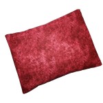Microwavable Corn Filled Heating Pad and Cold Pack/Washable 100% Cotton Cover (Etched - Burgundy, 7.5in W x 11in L)