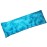 Microwavable Corn Filled Heating Pad and Cold Pack/Washable 100% Cotton Cover (Watermark - Aqua, 5.25in W x 17.25in L)