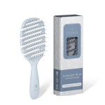 Ecoed Hair brush, Vented Detangling Brush, Quickly Detangles and Smooths hair for Curly, Thick, and Straight Hair, Hair Brush for Women and Men, Blue, Eco Friendly, Sustainable Material