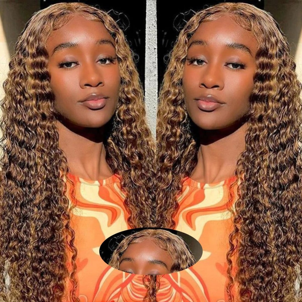 NVL Lace Front Wigs Human Pre Plucked with Baby Hair 13x4 HD Transparent Straight Lace Front Wigs for Black women Human Hair Glueless Natural Color 22 Inch