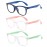 FANNYGO 3 Pack kids Blue Light Blocking Glasses For Girls And Boys Computer Blue Light Blocking Glasses For Age 3-9 (Dark blue + Light pink +Light green)