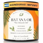 Raw Batana Oil for Hair Growth - Pure & Unrefined Dr Sebi Batana Hair Mask from Honduras for Thicker & Stronger Hair - 4oz - Natural Hair Growth Oil - Aceite de Batana - All Hair Types