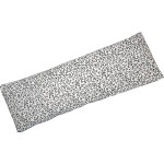 Microwavable Corn Filled Heating Pad and Cold Pack/Washable 100% Cotton Cover (Vines - Black and White, 5.25in W x 17.25in L)