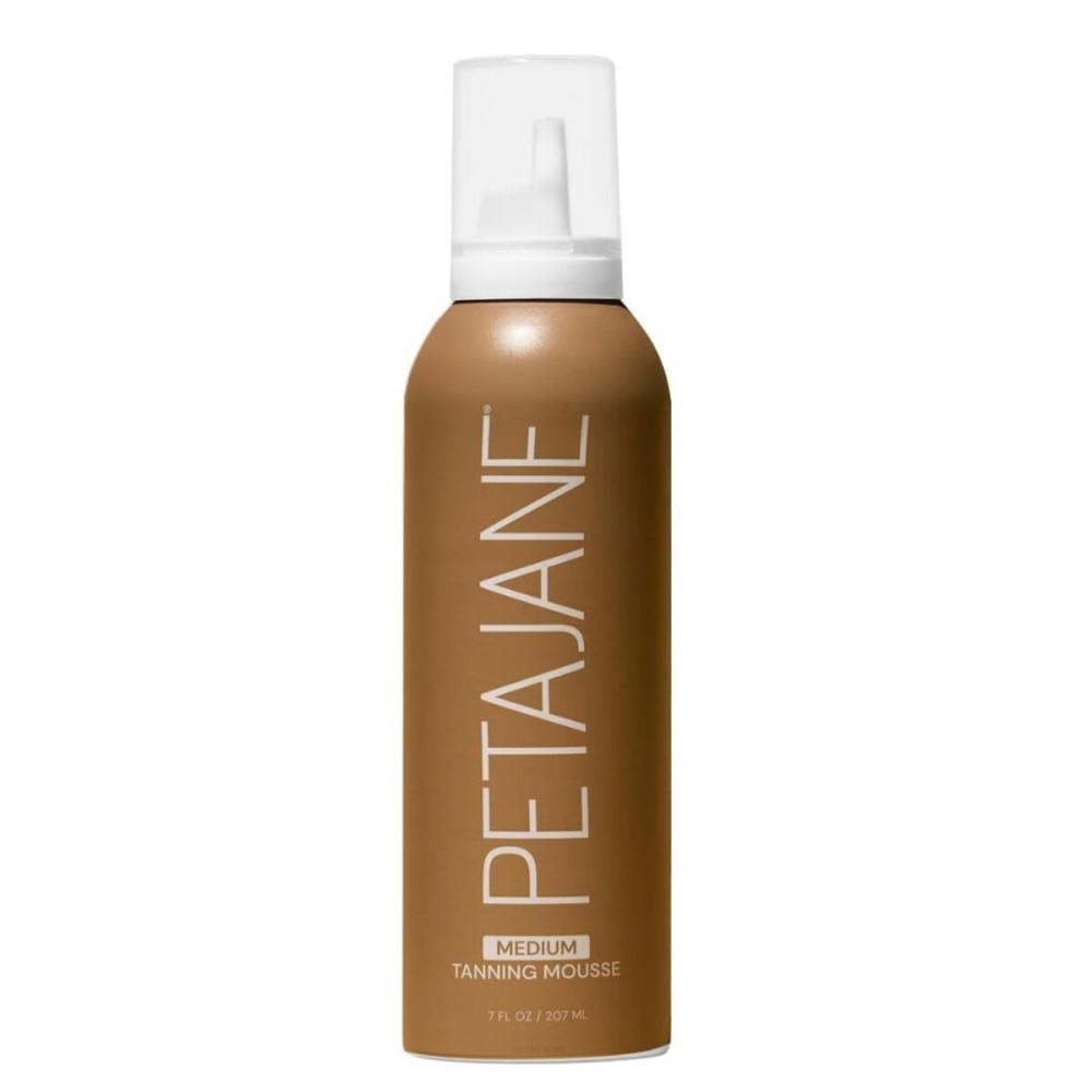 Medium Tanning Mousse 7oz - Made in the USA - Streak-Free, Fast-Absorbing, Lightweight, Vegan, Sunless Tanner for All Skin Types