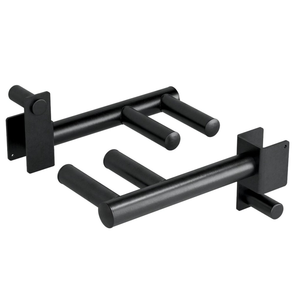 Yes4All 350 LBS Capacity - Dip Bars for 2x2 with 1 Hole Power Cage, Squat Rack Attachments - Narrow and Wide Grip Handles Dip Attachment for Dips, Pull Up, Push-up