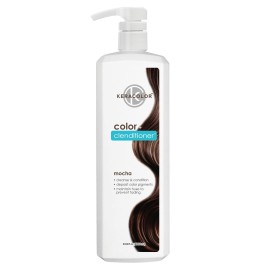 Keracolor Clenditioner MOCHA Hair Dye - Semi Permanent Hair Color Depositing Conditioner, Cruelty-free, 33.8 Fl Oz