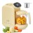 Chefhandy Baby Food Maker, Steamer & Blender with Stainless Steel Basket, Puree Maker with Auto/Manual Blend, Bottle Warmer & Sterili-zer, Safe & Easy-to-Clean Compact Baby Food Processor (Yellow)